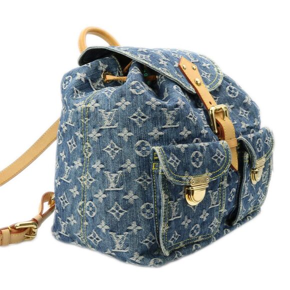 Louis Vuitton Sac A De GM Monogram Denim Backpack Rucksack - Picture 5 of 12